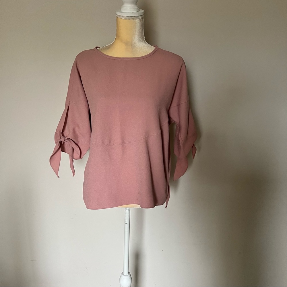 Yesstyle Women’s Pink Mauve blouse top size Medium